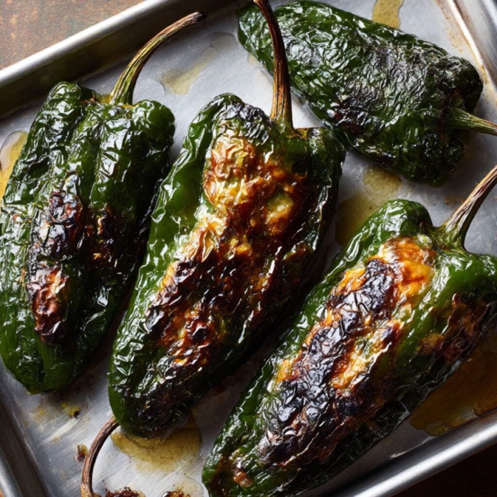 Roast whole poblano peppers until the skins are blistered and charred. This brings out their smoky, slightly sweet flavor that makes the soup special.